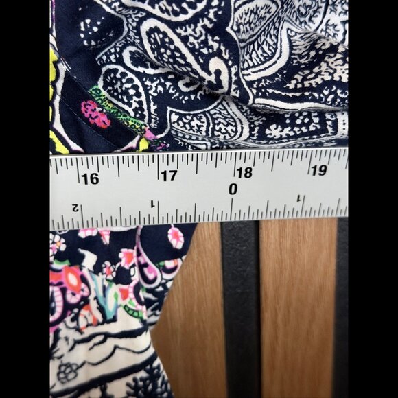 Lauren Ralph Lauren Shirt XS Womens Paisley Long Sleeve Collared Button Down - Picture 3 of 6